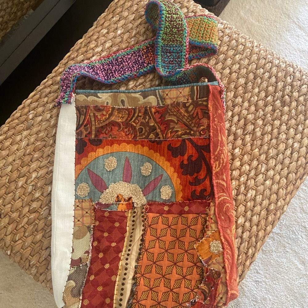 Colorful Patchwork Shoulder Bag